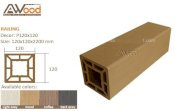 Trụ cột gỗ nhựa Adwood P120x120