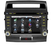 In-dash Car DVD Player 8 inch ARS for Toyota Land Cruiser