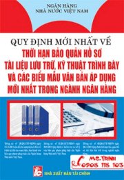 Kỹ thuật trình bày và các biểu mẫu ngân hàng 2012, hợp đồng ngân hàng