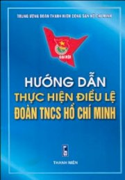 Hướng dẫn thực hiện điều lệ đoàn TNCS Hồ Chí Minh