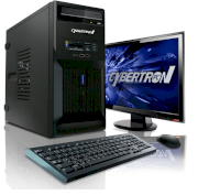 Máy tính Desktop CybertronPC Desktop Essential 3101A System (DT3101A) i5-2500K (Intel Core i5-2500K 3.30GHz, RAM 4GB, HDD 1TB, VGA Onboard, PC DOS, Không kèm màn hình)