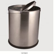 Thùng rác inox nắp xoay 8L 147A01