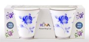 Set ly thủy tinh ngọc xanh dương Kova – BLXD
