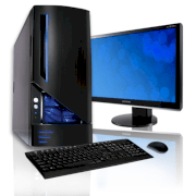 Máy tính Desktop CybertronPC HUSH AMD ATHLON II W/ WIN7 AND MONITOR (PCHUSA1200B) (AMD ATHLON II X2 240 2.80GHZ, RAM 4GB, HDD 1TB, VGA Onboard, Monitor HANNSPREE 19inch, MICROSOFT WINDOWS 7 HOME PREMIUM 32 BIT