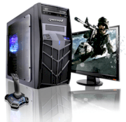 Máy tính Desktop CybertronPC X-Trooper Jr Dual-Core Gamer (GM2221C) (AMD Athlon II X2 250 3.0GHz, RAM 2GB, HDD 500GB, VGA Radeon HD5450, Microsoft Windows 7 Home Premium 64bit, Không kèm màn hình)