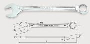 Cờ lê TOPTUL AAEX5E5E