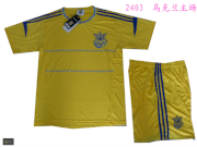 Quần áo bóng đá Zhong Jian - đội tuyển Ukraine màu vàng