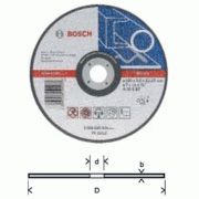 Đá cắt kim loại 2.5x22.2x150mm - Bosch 2608600267