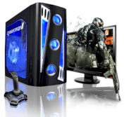 Máy tính Desktop CybertronPC X-Cruiser2 AMD Tri-Core Gaming PC (GM2211A) (AMD Athlon II X3 450 3.20GHz, RAM 2GB, HDD 1TB, VGA Radeon HD5570, Microsoft Windows 7 Home Premium 64bit, Không kèm màn hình)