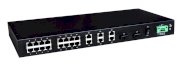 3onedata IES5024-2F 2 optic ports + 22 TP ports Ethernet Switch