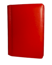 Piel Frama iPad 2 Magnet Red