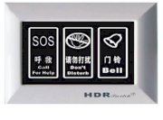 Công tắc cảm ứng khách sạn HDR Hout3S-L2-1W(C)