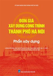 Đơn giá xây dựng công trình Thành phố Hà Nội - phần Xây dựng