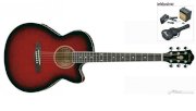 Ibanez Acoustic Guitar Pack AEG5EJP-TRS