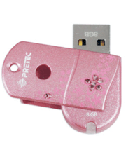 PRETEC i-Disk Wave Sakura W2U08G-SB 8GB