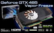 Inno3D Geforce GTX 465 Vapor Freeze (NVIDIA GTX 465, 1GB GDDR5, 256-bit, PCI-E 2.0)