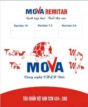 Vữa khô trộn sẵn đa năng Mova Remitar 7,5 - mác 75#