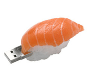 PRETEC i-Disk Sushi (Salmon) SUI01G-B 1GB