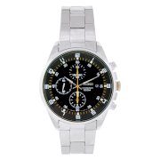 Seiko Men's SNDC89 Stainless Steel Analog with Black Dial Watch