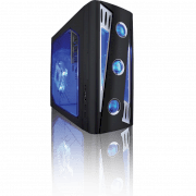 Máy tính Desktop CybertronPC X-Cruiser2 AMD Barebones BB3210C (AMD Athlon II X3 435 2.90GHz, RAM 8GB, HDD 500GB, VGA Onboard, PC DOS, Không kèm màn hình)