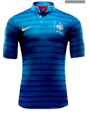 Bộ quần áo đội tuyển Pháp xanh euro 2012