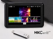HKC M702 (ARM Cortex A10 1.5GHz, 512MB RAM, 8GB Flash Driver, 7 inch, Android OS v2.3)