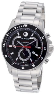 Movado Men's 2600090 Series 800 Performance Steel Black Round Dial Watch
