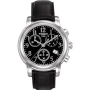 Tissot ladies watch Black dial Leather band T050.217.16.052.00