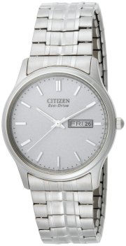 Citizen Men's BM8450-94A Eco-Drive Flexible Band Stainless Steel Watch