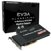 EVGA GeForce GTX 580 Classified Hydro Copper 03G-P3-1593-AR (NVIDIA GTX 580, GDDR5 3072MB, 384-bit, PCI-E 2.0)