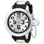 Invicta Men's 0246 Russian Diver Collection Chronograph Black Rubber Watch