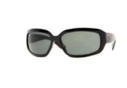 Ray Ban RB 4102 601 Black Plastic Sunglasses 