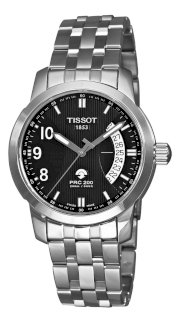 Tissot Men's T0144211105700 T-Sport PRC 200 Black Date Dial Watch
