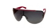 Marc Jacobs Aviator Sunglasses 201/S/0OYO/VK/99: Palladium Burgundy Red/Grey Gradient 