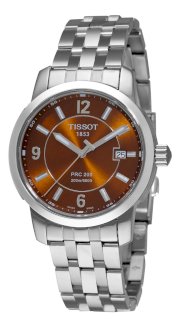 Tissot Men's T0144101129700 PRC 200 Brown Dial Bracelet Watch