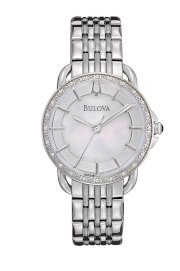 Đồng hồ Bulova Women's 96R146 Diamond Mother of Pearl Watch