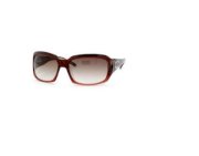 Valentino Sunglasses - VA 5507/S / Frame: Dark Red Pink Shaded Lens: Brown Gradient  