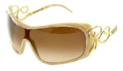  ROBERTO CAVALLI ADMETA 303S Sunglasses BROWN GRADIENT / HORN STONE EFFECT, ENDURA GOLD R24 0-0-115  