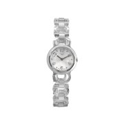 Tissot Women's T0290091103700 Classic-T Stainless-Steel Quartz White Dial Watch