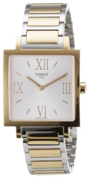 Tissot Women's T034.309.32.038.00 White Sunray Dial Happy Chic Watch