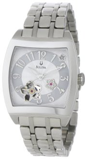 Đồng hồ Bulova Women's 96X107 Crystal Accented Bangle Bracelet Watch Box Set