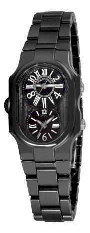 Philip Stein Women's 1CB-MB-CB Signature Black Stainless Steel Watch