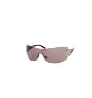 Bvlgari BV 8014ba 102/7n Palladium Purple Brown Swarovski Rhinestone Sunglasses 