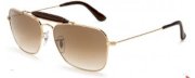 Ray-Ban men's ORB3415Q metal caravan 