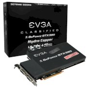EVGA GeForce GTX 580 Classified Ultra Hydro Copper 3072MB 03G-P3-1597-AR (NVIDIA GTX 580, GDDR5 3072MB, 384-bit, PCI-E 2.0)