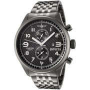 Invicta Men's 0369 II Collection Gunmetal Ion-Plated Stainless Steel Watch