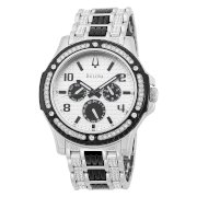 Đồng hồ Bulova Men's 98C005 Crystal Day-Date Watch