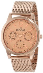 Đồng hồ AK Anne Klein Women's 10/9734RGRG Rosegold-Tone Multi-Function Mesh Bracelet Watch