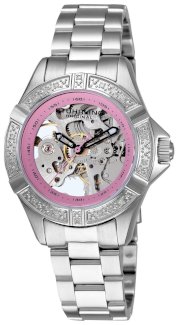 Stuhrling Original Women's 331.12118 Lifestyles Regatta Skeleton Automatic Diamond Stainless-Steel Watch