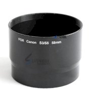 Lens Adaptor For Canon S3/S5 58mm